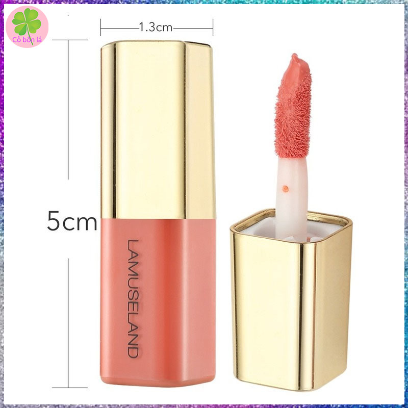 Son kem lì LAMUSELAND chống nước lâu trôi 12 màu nhập khẩu hàn quốc 3.5g | BigBuy360 - bigbuy360.vn