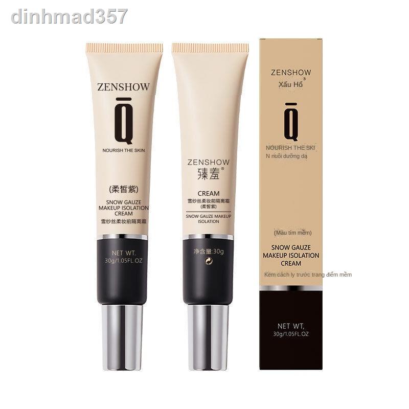 ✵✸✾Thương mại điện tử Zhenxue Yarn Silky Isolation Cream Kem lót trang điểm giữ ẩm lâu dài Che giấu lỗ chân lông vô hình | BigBuy360 - bigbuy360.vn