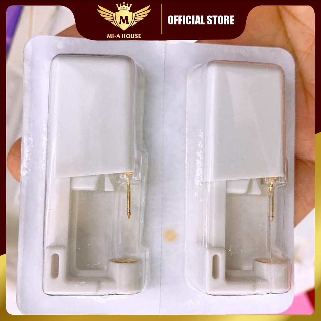 Bộ dụng cụ bấm lỗ tai, đồ bấm xỏ tai tại nhà dùng 1 lần vô trùng không đau dành cho gia đình và trẻ em