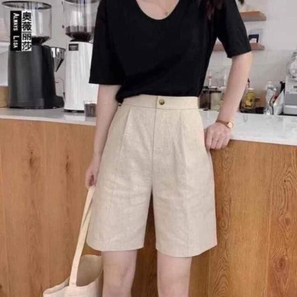 [XẢ HÀNG] Quần Ngố Đũi Cao Cấp Ống Suông | BigBuy360 - bigbuy360.vn