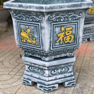 Khuôn đúc chậu cảnh lục giac 60-45.