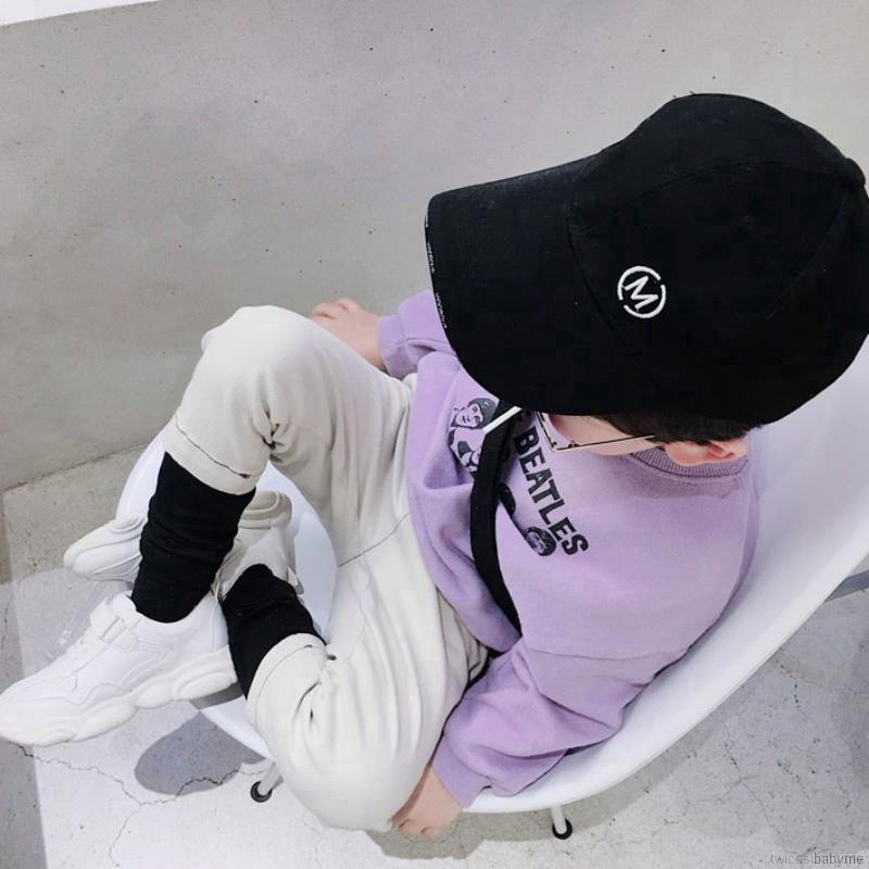 Mũ Lưỡi Trai Thêu Chữ Xinh Xắn Cho Bé