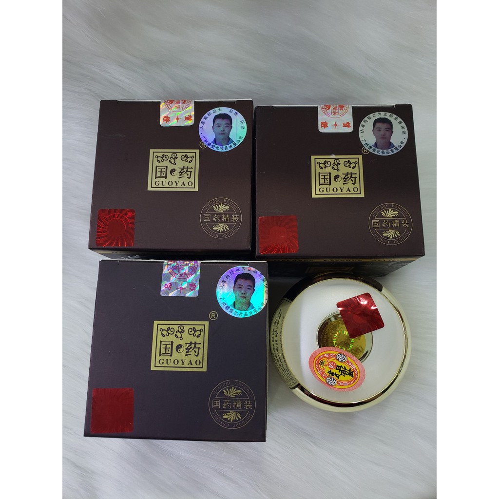 Combo 2 Hộp Kem sâm Guoyao chống lại 9 dấu hiệu lão hóa TEM ĐỎ