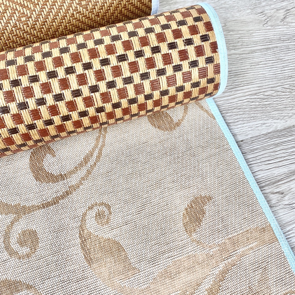 Chiếu điều hòa cao cấp 2 mặt BAMBOO sử dụng 4 mùa - Chiếu trúc đa năng lót nôi, giường cũi cho bé từ sơ sinh
