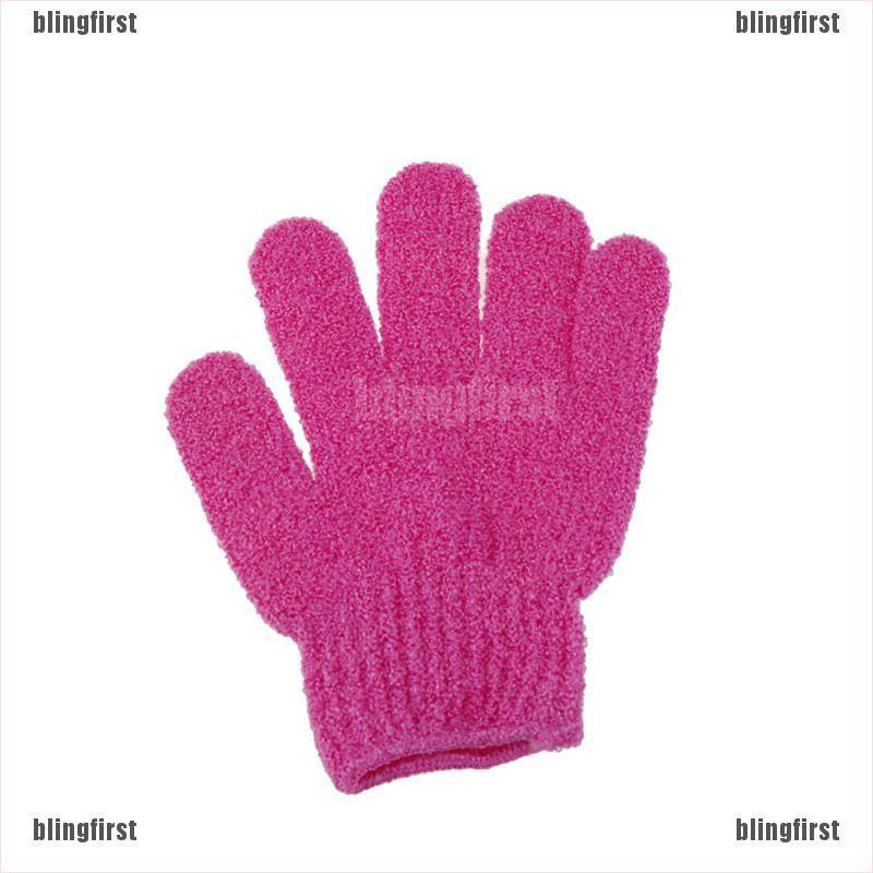 [Bling] Body Sponge Bath Massage Of Shower Bath Scrub Gloves Exfoliating Bath Gloves [First]