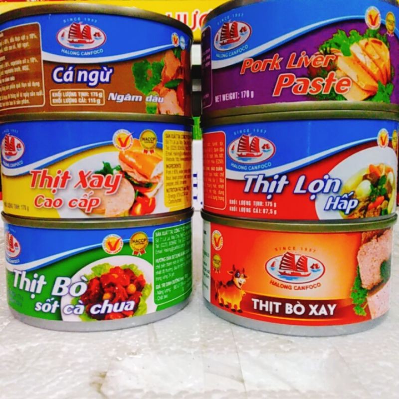 Đồ hộp Hạ Long 170-175g