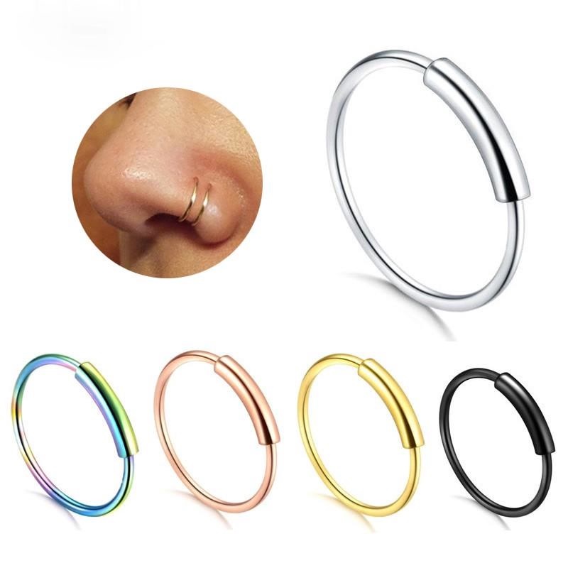 Khuyên Mũi 22g Kích Thước 6/8/10mm Bằng Thép Surgical Steel Cao Cấp 69Store Mã: K2TR04