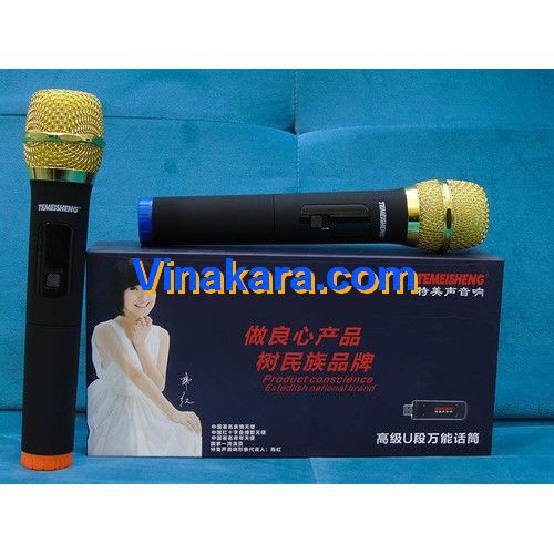 Micro không dây đa năng Temeisheng W-48 cho loa kéo tiện lợi