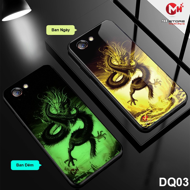 Ốp lưng kính dạ quang Hình rồng dành cho  Iphone - DQ03 | BigBuy360 - bigbuy360.vn