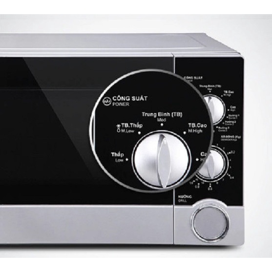 Lò vi sóng có nướng Sharp R-G302VN-S, hàng chính hãng