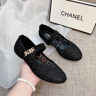 giày búp bê lưới hot 2020