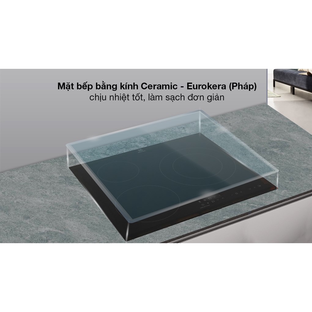 Bếp từ 3 vùng nấu Electrolux LIT60336