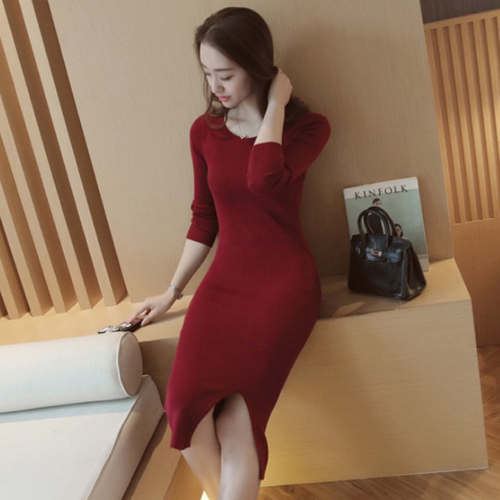 Đầm len quý phái - VA-321i