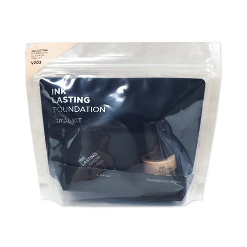 Bộ Kit Kem Nền Ink Lasting Foundation TheFaceShop & Son nước lì Ink Tattoo Lip Tint | BigBuy360 - bigbuy360.vn