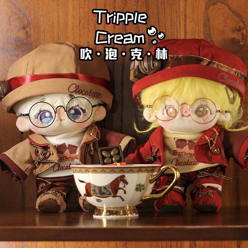 Outfit doll 20cm 30cm - Quần áo búp bê 20cm 30cm tủ Tripple Cream