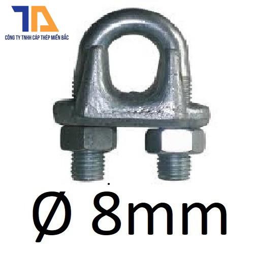 10 Cóc khóa dây cáp Ø [ 8mm ]