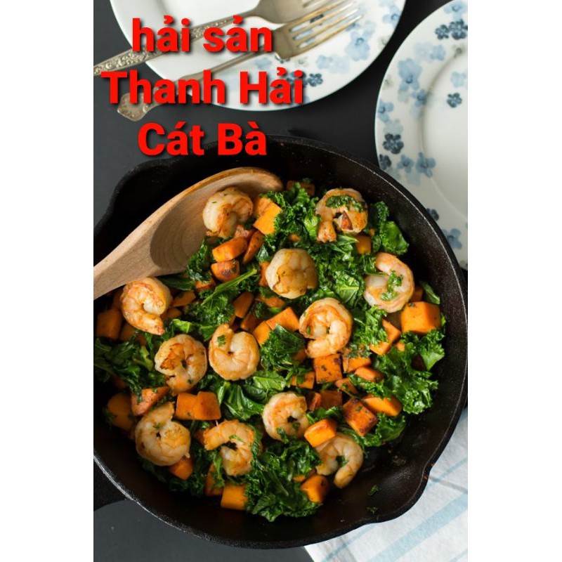Tôm bột hấp Thanh Hải Cát Bà