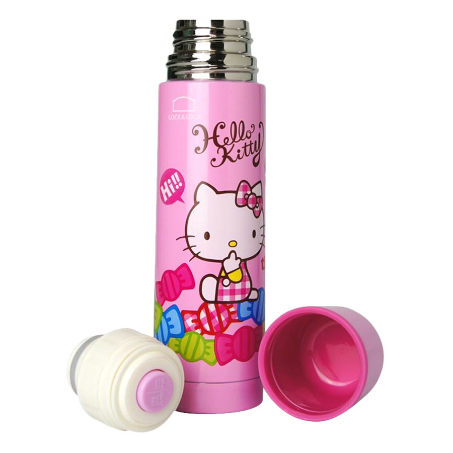 Bình Giữ Nhiệt Lock&amp;Lock Hello Kitty Sweet Candy HKT300P (220ml)