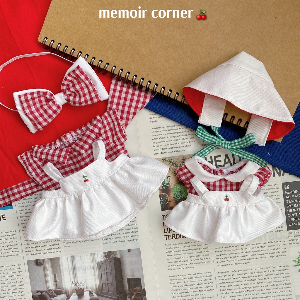 Outfit Doll 15cm & 20cm - Tủ đồ "Nước ép táo cherry" / part 2