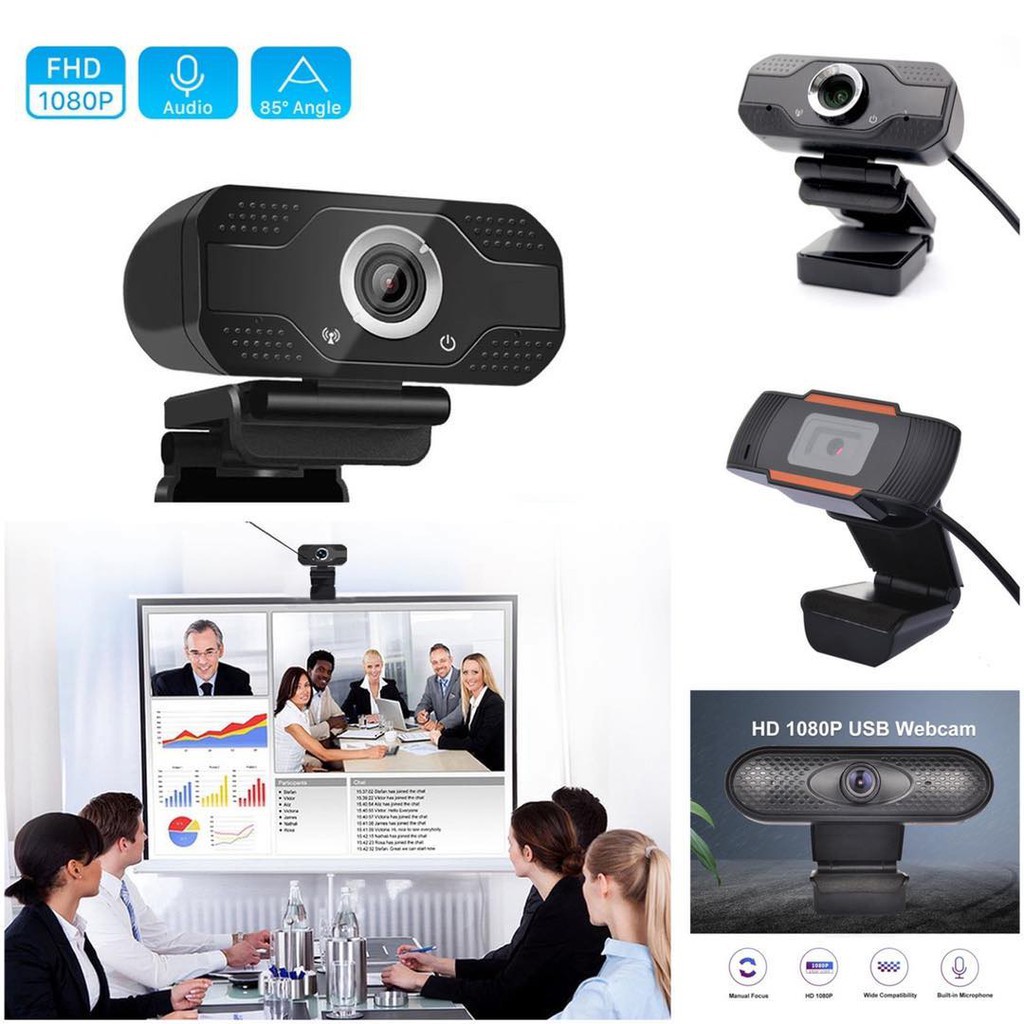Webcam Fhd / Full Hd 1080p Kèm Mic Cho Laptop / Pc | BigBuy360 - bigbuy360.vn
