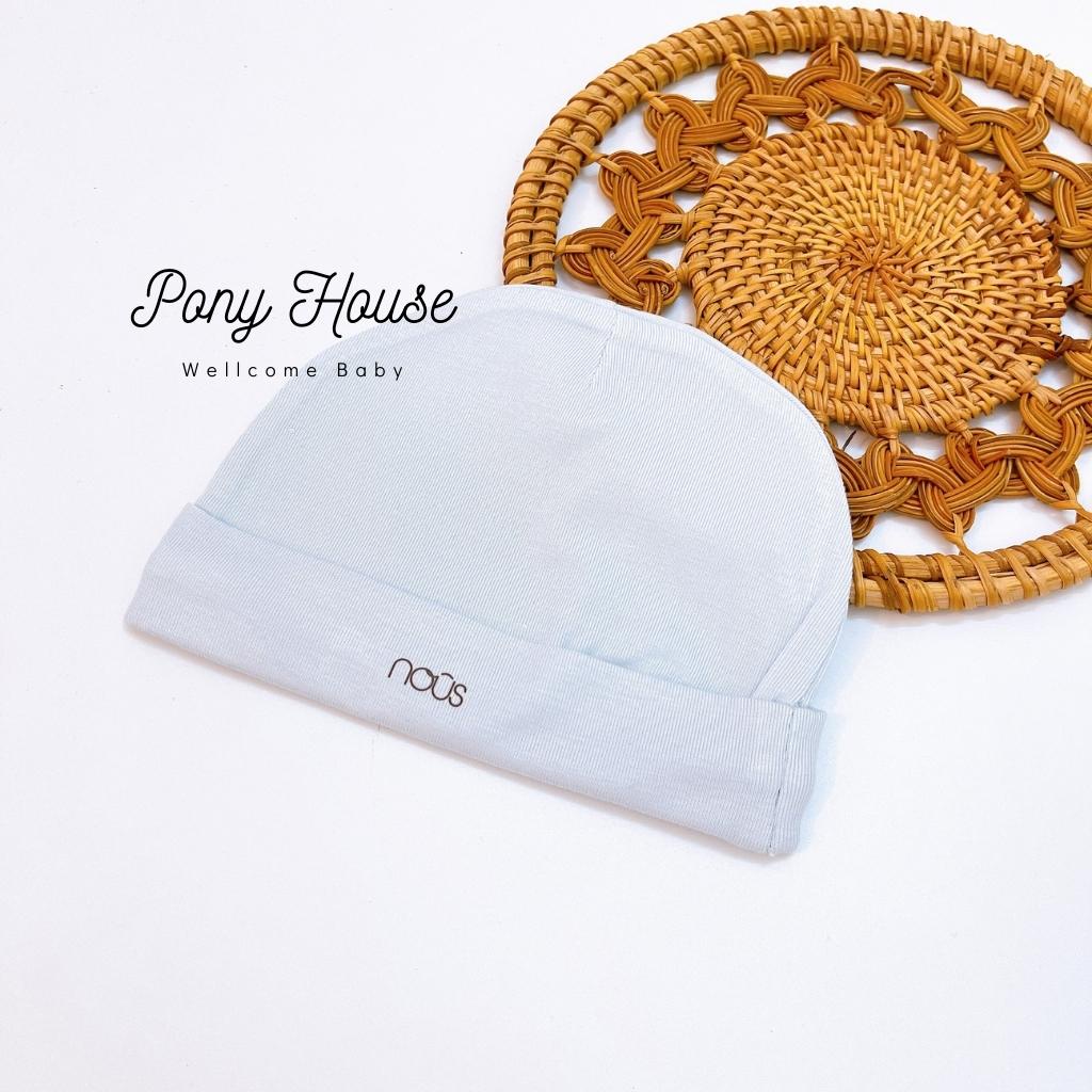 Mũ sơ sinh Nous Petit siêu mềm, mịn cho bé Trai Bé, Gái Sơ Sinh/ Newborn 0-4 tháng