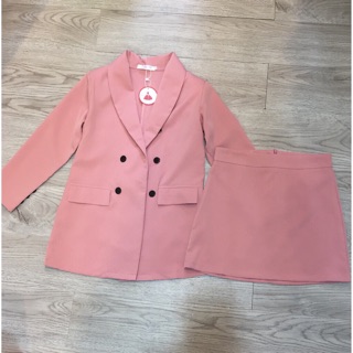 Set Vest kèm chân váy