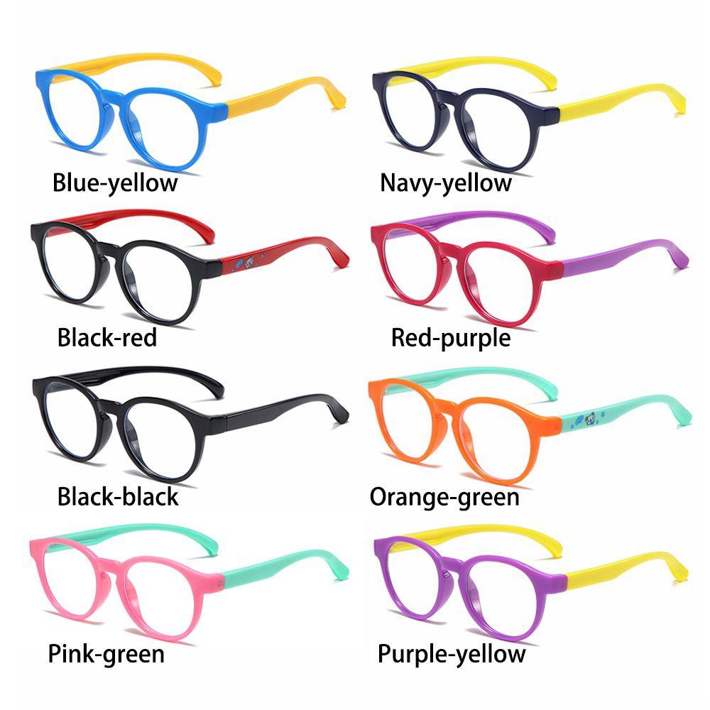 Kính Đọc Sách Gọng Silicone Chống Tia UV400 Chống Bức Xạ Cho Bé