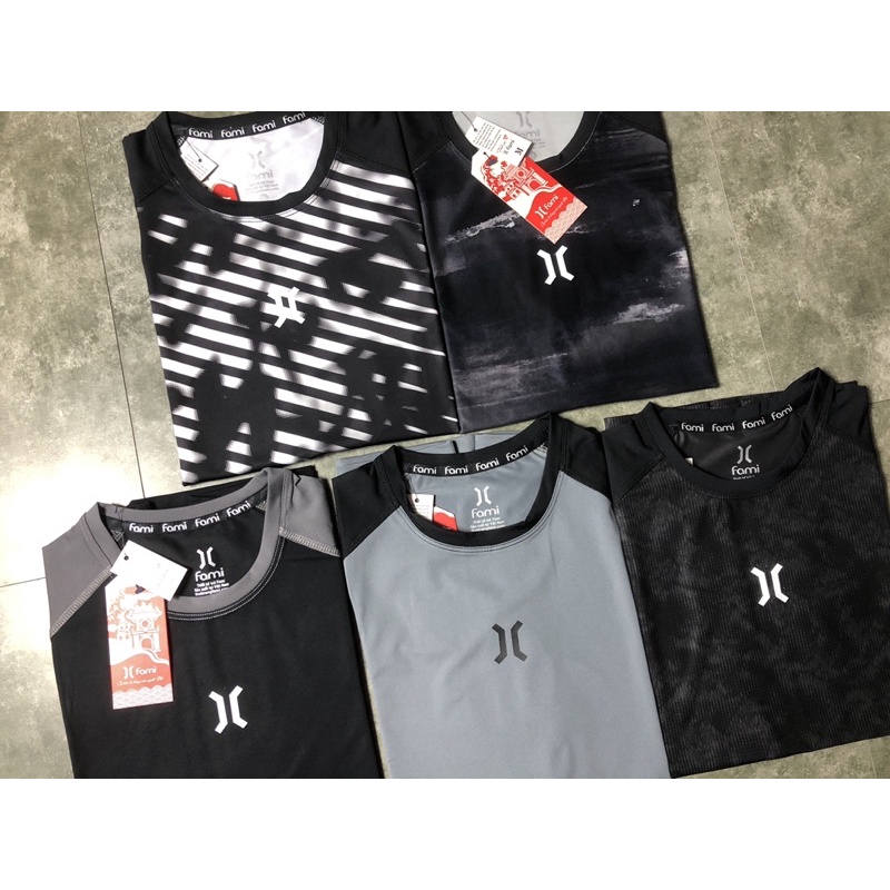 Áo thun raglan Nam phối tay vải thun lạnh thể thao, có bigsize tới 140kg