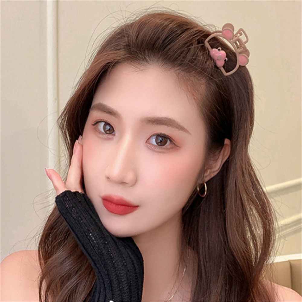 Kẹp tóc đuôi ngựa hình gấu hoạt hình dễ thương