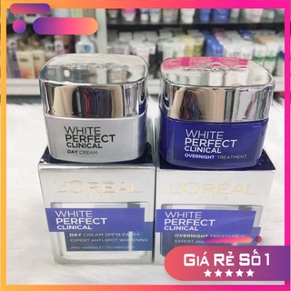 Chính hãng kem dưỡng làm sáng da giảm thâm nám L'Oreal Paris White Perfect Clinical 50ml