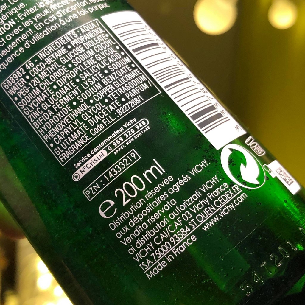 Sữa rửa mặt Vichy cho da dầu mụn | BigBuy360 - bigbuy360.vn