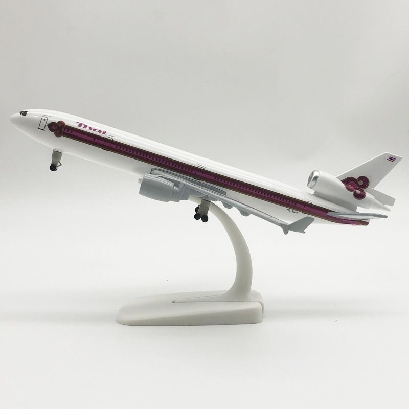 Máy Bay Ròng Rọc Hợp Kim McDonnell Douglas 11 Thai MD-11 20cm