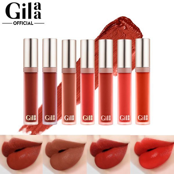Gilaa Son Kem Siêu Lì, Lâu Trôi, Mịn Mượt Nhẹ Môi Long Wear Lip Cream 5g