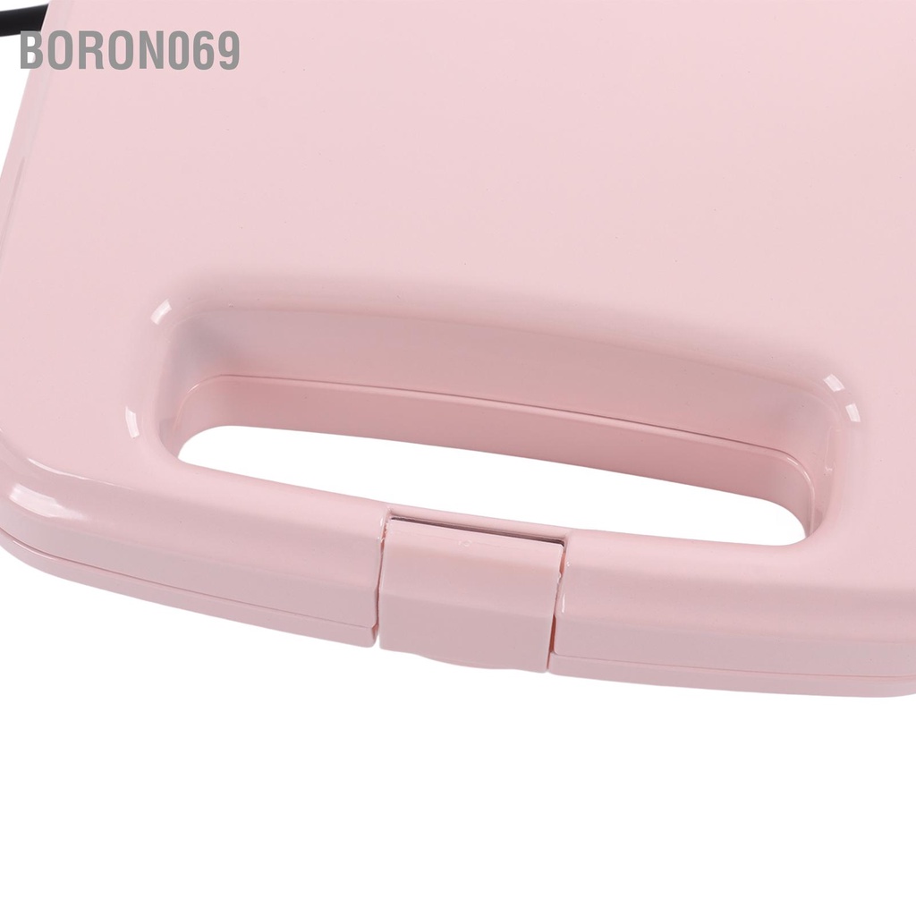 Máy ăn sáng Mini Khay đôi hoàn toàn tự động Đa chức năng làm bánh mì gia đình sưởi ấm hai mặt Boron069