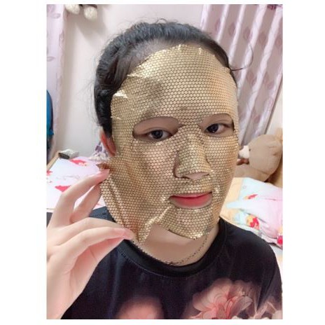 Mặt Nạ Vàng Maycreate Gold Carnosine Honeycomb Mask