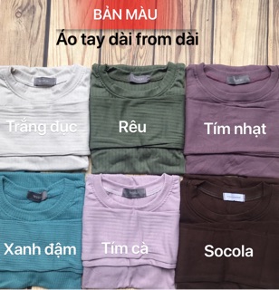 ÁO TAY DÀI ( len tăm )