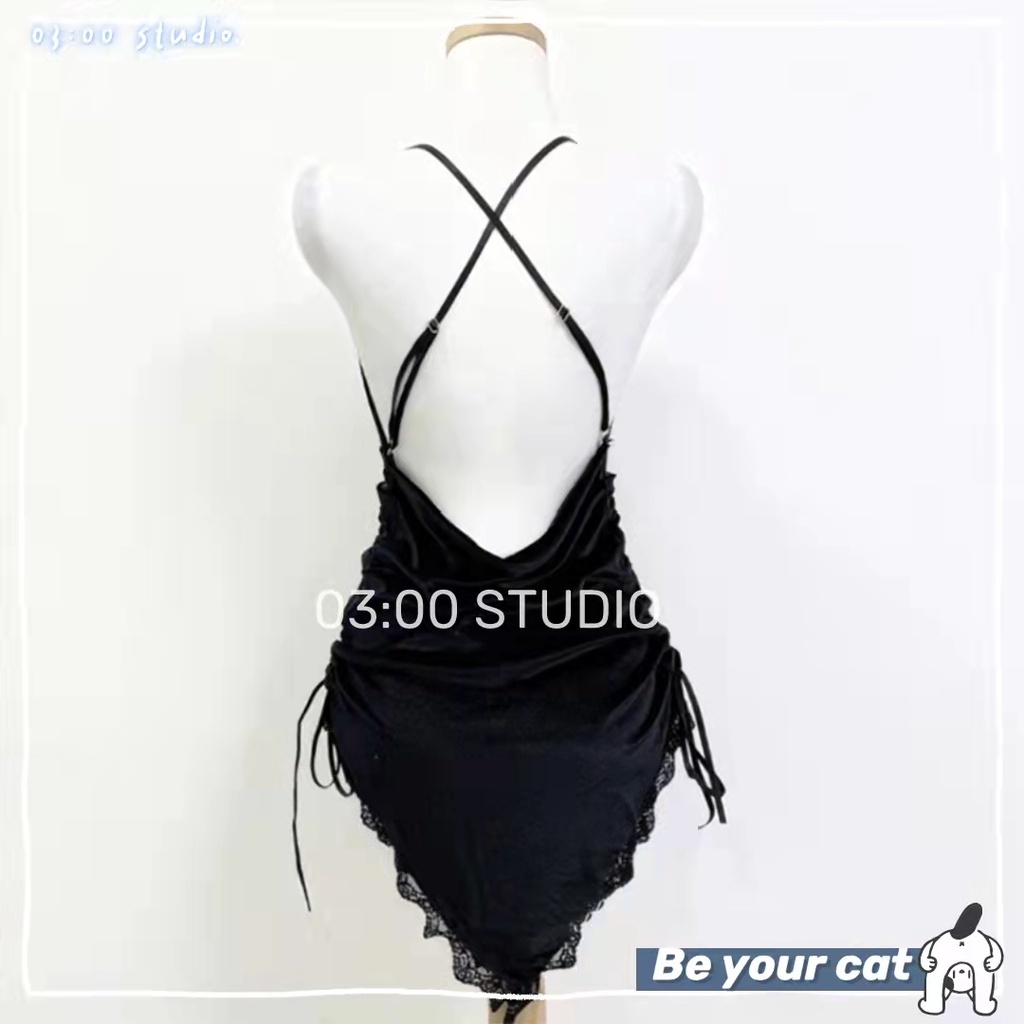 （Giao hàng bảo mật）🌹Váy/Đầm Ngủ Sexy🌹Hai Dây Tiên Cá Kèm Quần Lọt Khe Mẫu Siêu Hot Hit 40-65kg--014 | BigBuy360 - bigbuy360.vn