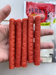 Thịt bò que ( beef Jerky) cho chó