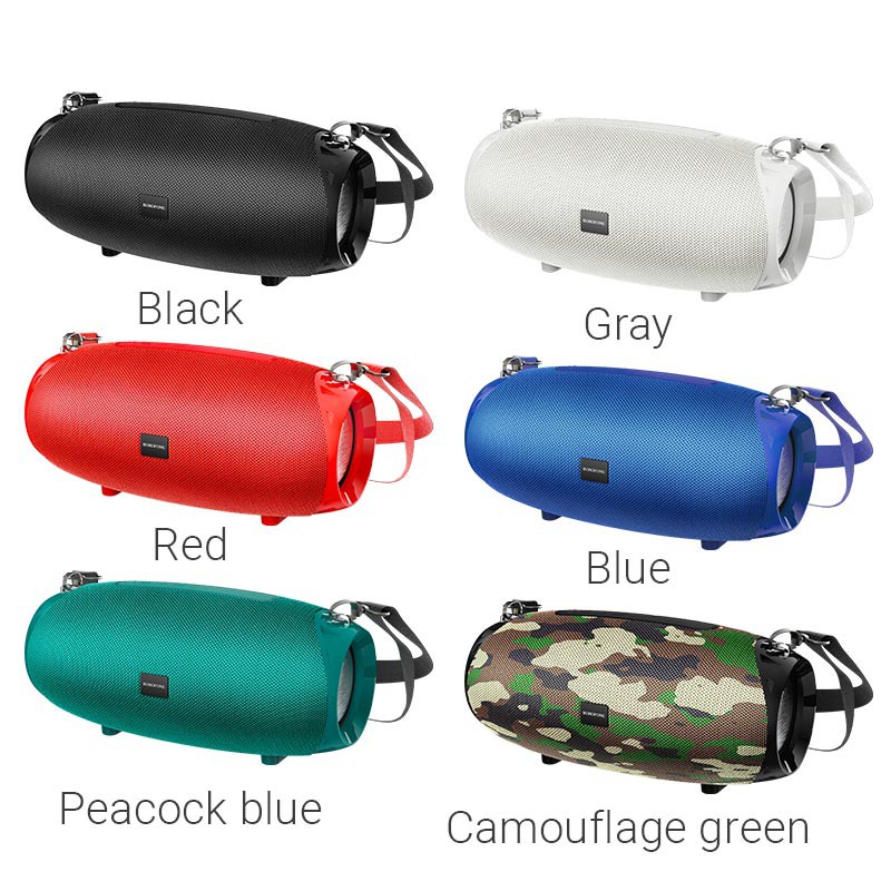 Loa Bluetooth Cao Cấp Borofone BR12 Amplio Công Suất 10W, Bass Hay, Kết Nối TWS - Hưng Long PC