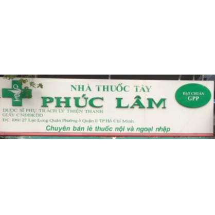 Nhà thuốc Phúc Lâm Quận 11