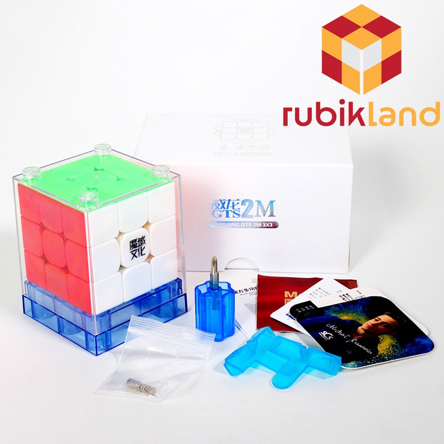 Rubik 3x3 MoYu WeiLong GTS2M GTS V2 M GTS2 M Nam Châm Dòng Cao Cấp Flagship Rubic 3 Tầng Đồ Chơi Trí Tuệ Trẻ Em