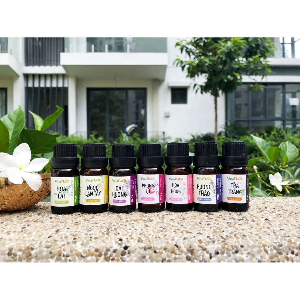 20 loại TINH DẦU VINA TƯƠI 10ml - chọn Treo hoặc Xông