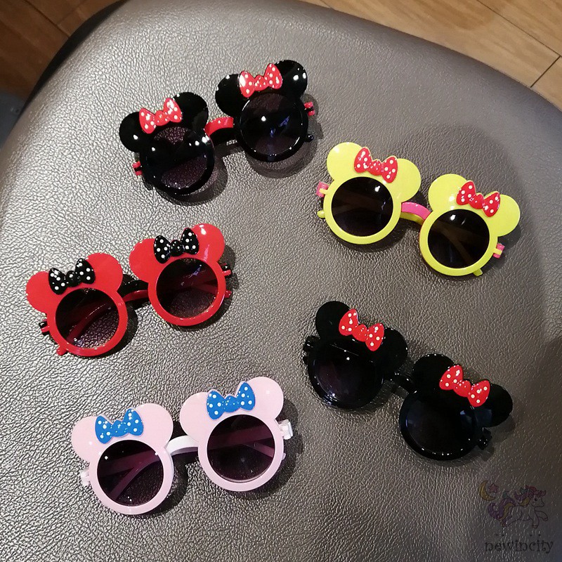 Kính Mát Chống Tia UV Kiểu Dáng Hoạt Hình Dễ Thương Cho Bé