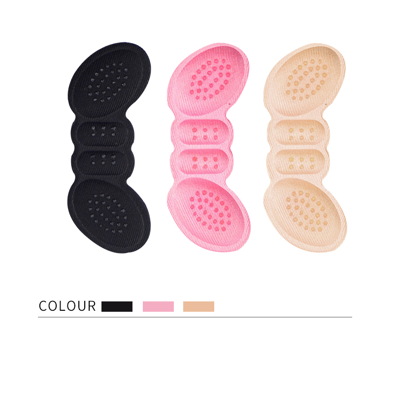 Set 2 Miếng Đệm Gót Chân Dán Giày 4d Chống Trượt