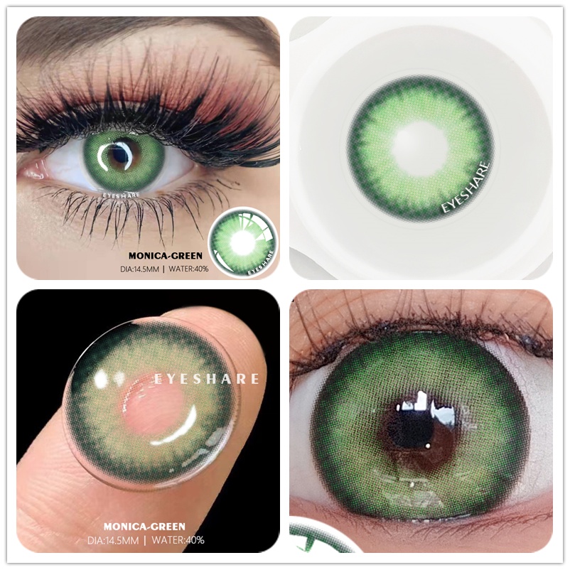 Cặp kính áp tròng EYESHARE Monica nhiều màu dễ sử dụng