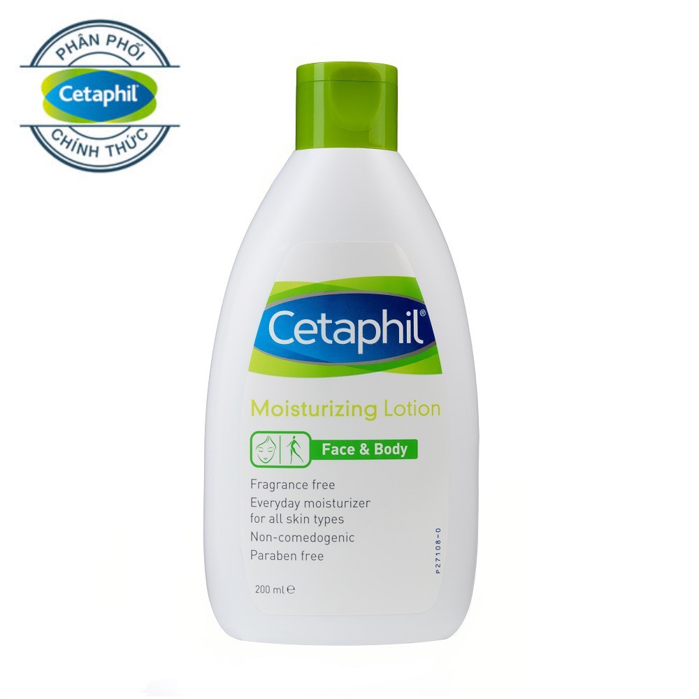 Cetaphil Moisturizing Lotion - Sữa dưỡng ẩm Cetaphil dưỡng ẩm toàn thân và da mặt 200ml