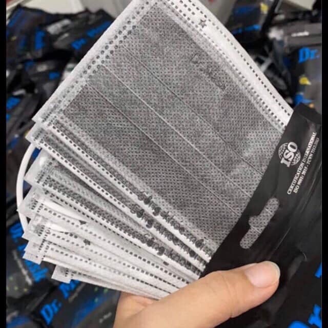 KHẨU TRANG DR. MASK THAN HOẠT TÍNH LOẠI 10C | BigBuy360 - bigbuy360.vn