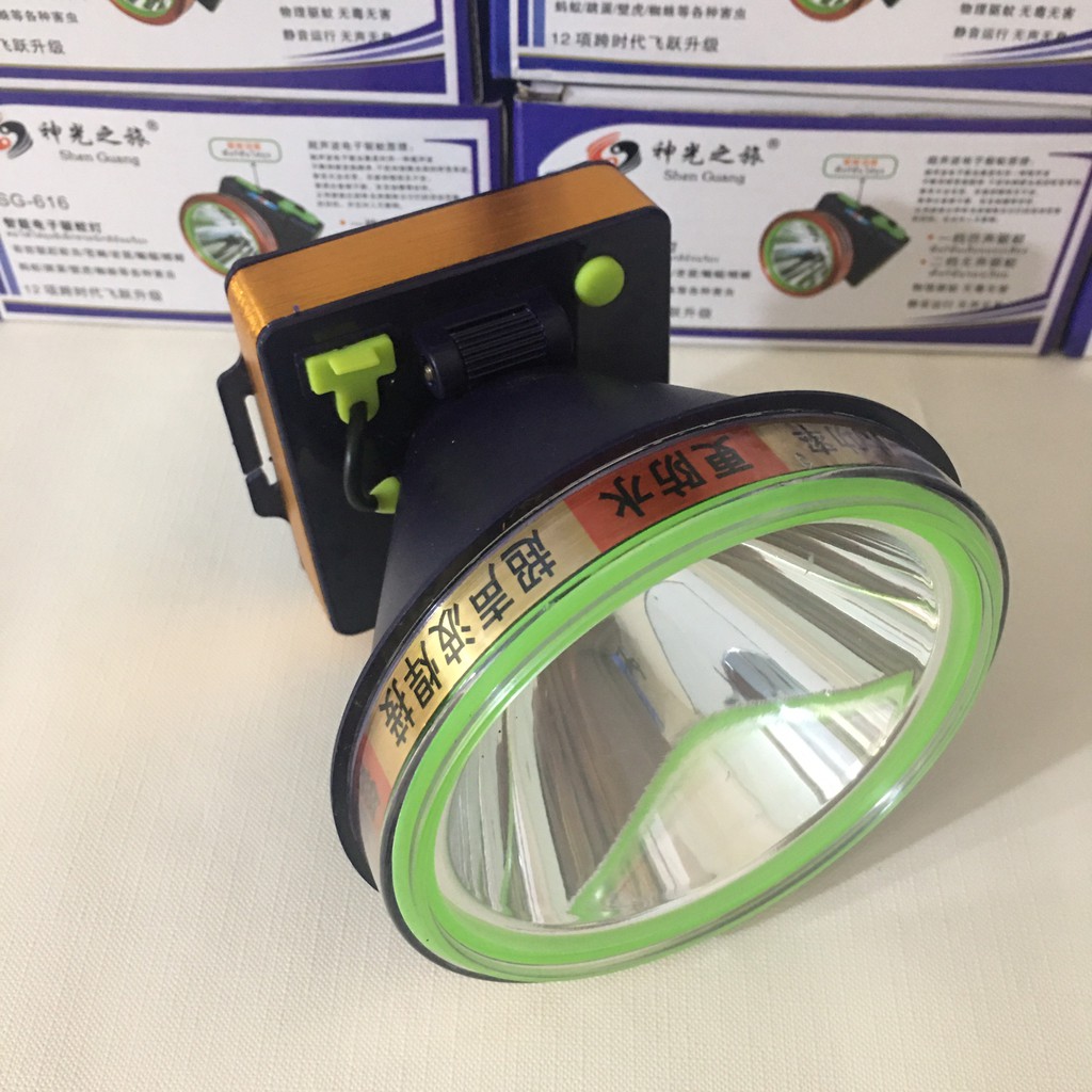 Đèn Đội Đầu Siêu Sáng Công Suất Lớn A366 - 800W Chiếu Sáng Liên Tục 8h
