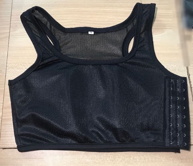 Áo nịt tomboy dạng lưới thông thoáng có bản nịt trước nó ngực | BigBuy360 - bigbuy360.vn