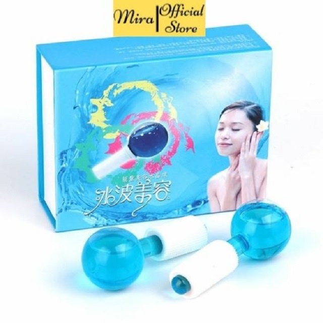 Quả cầu lạnh massage, Thanh lăn mắt đá lạnh Da Mặt Giảm Quầng Thâm Và Bọng Mắt 2021 MiraaShop